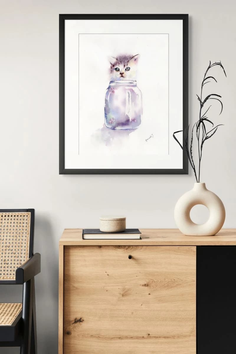 Kitten in a Jar