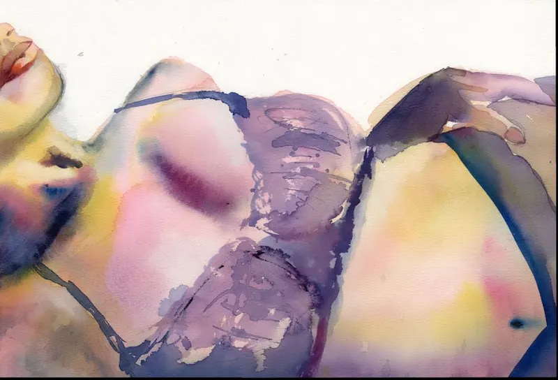 The Body — watercolours by Frances Liz