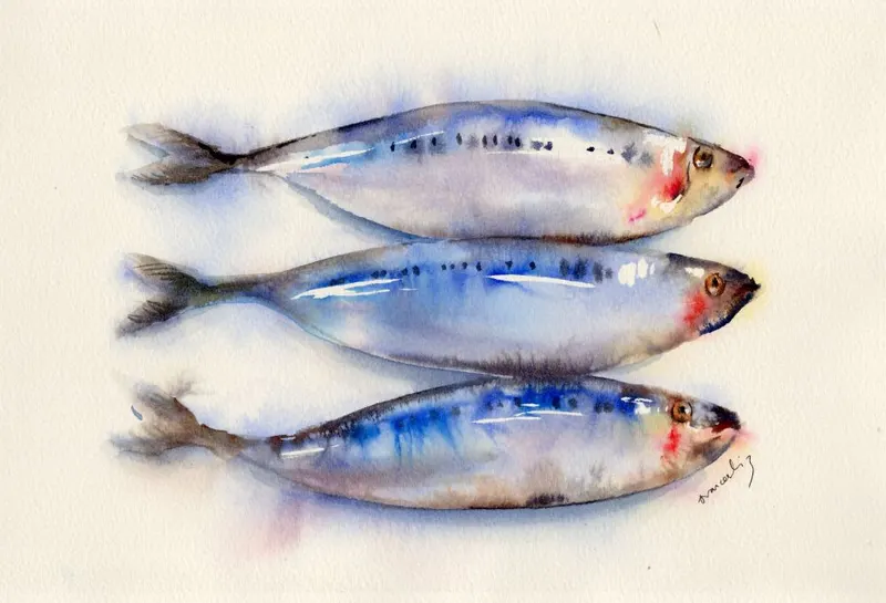 Still Life — watercolours by Frances Liz