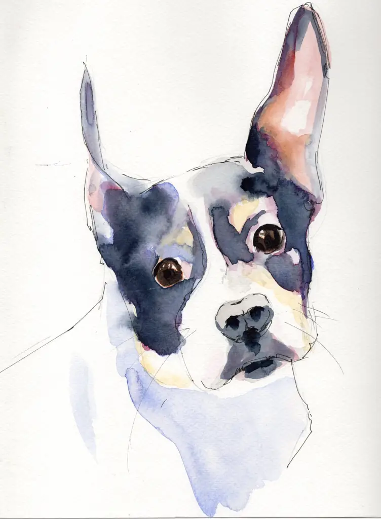Good Boy — Watercolour