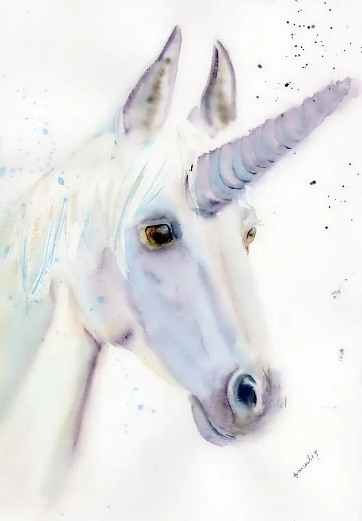 Magic Horse — Watercolour, 2023