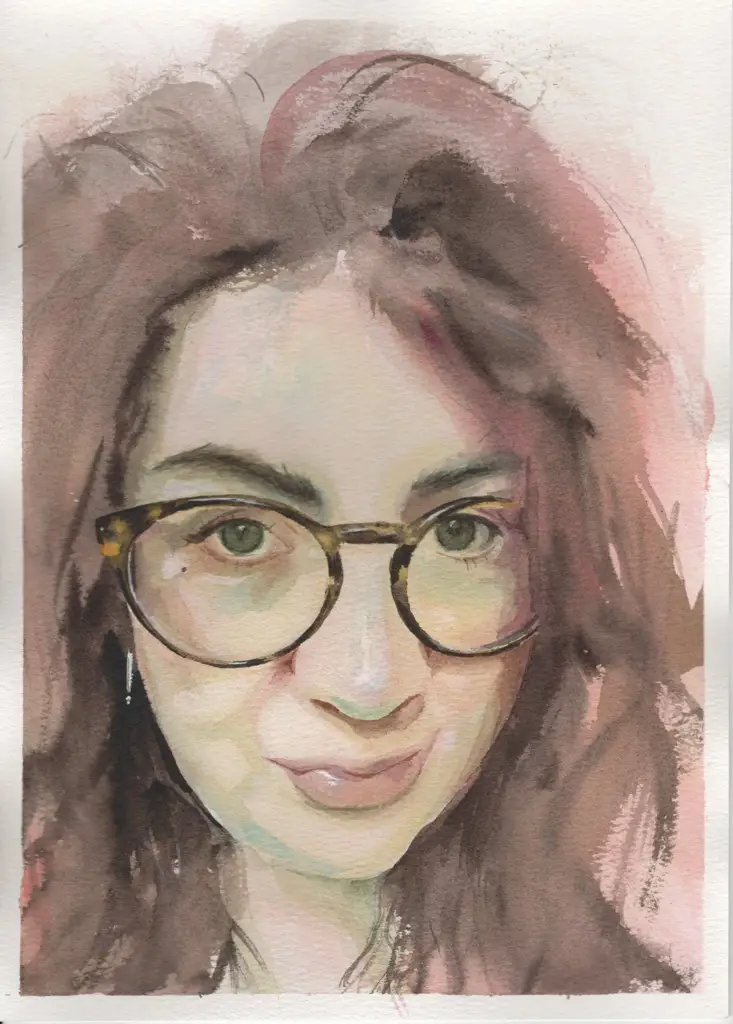 Self — Watercolour, 2026